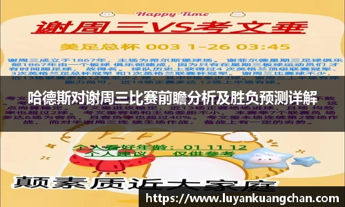 哈德斯对谢周三比赛前瞻分析及胜负预测详解