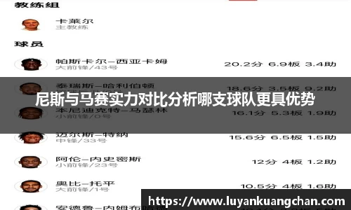 尼斯与马赛实力对比分析哪支球队更具优势