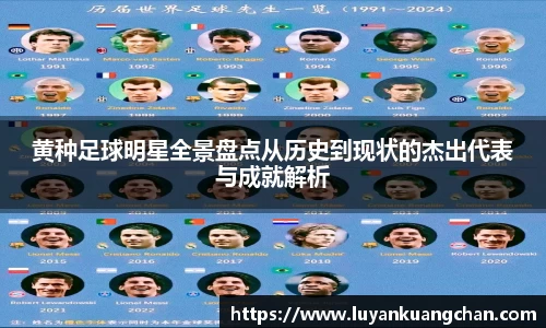 黄种足球明星全景盘点从历史到现状的杰出代表与成就解析